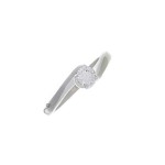Δαχτυλίδι Μονόπετρο με Διαμάντι 0,30 Ct , F , VS 